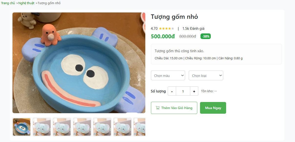 hMADE handmade e-commerce